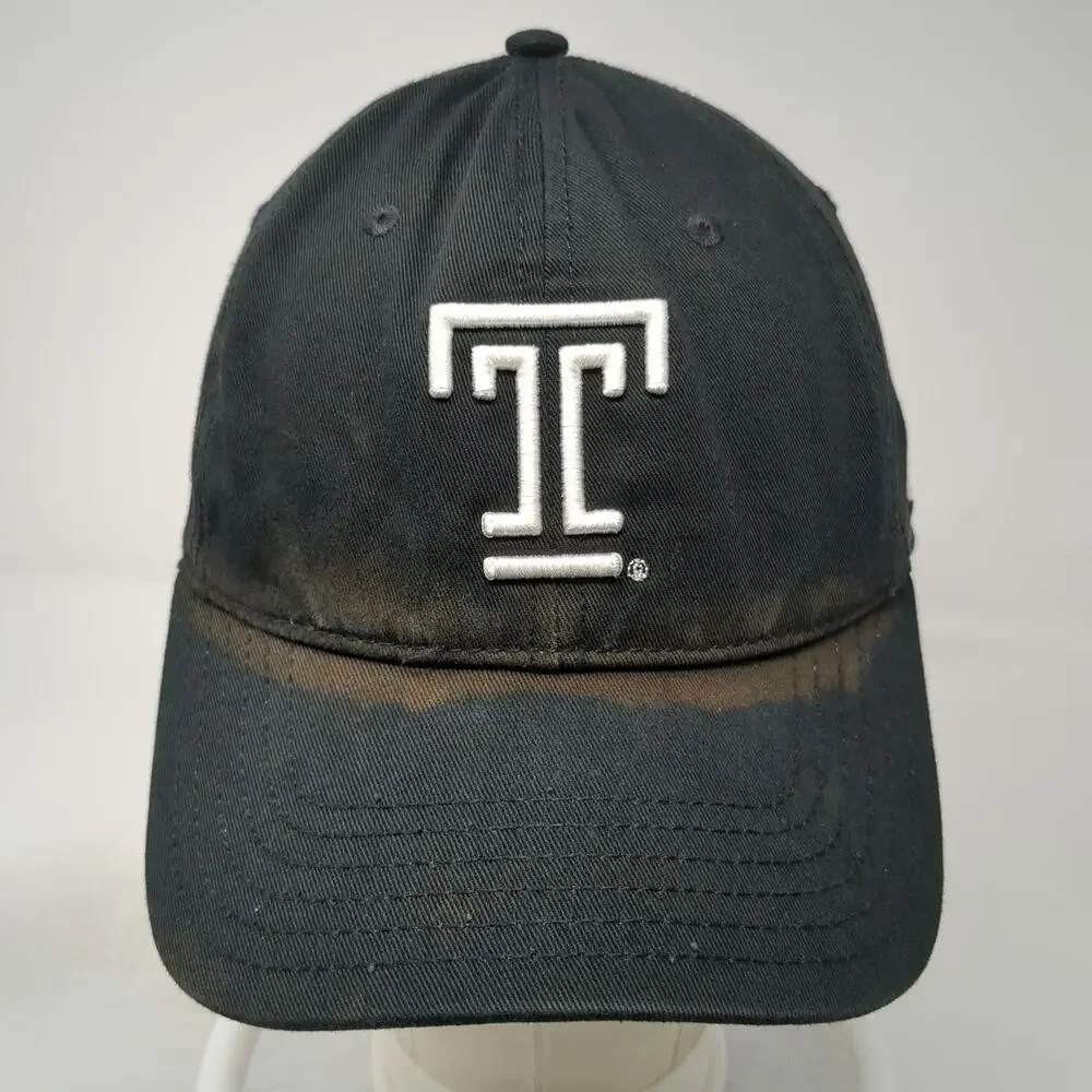 Under Armour Baseball Cap Black One Size Temple University Owls NCAA Logo Hat
